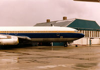 N37681 @ KMHV - Awaiting new engines and N Number. Deliver to Pan Am as Clipper Bald Eagle in 1960. Still has JT4A engines in this shot. - by GatewayN727
