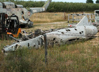 11 @ LFTH - Dumped Etendard IVM @ the fire dump of the LFTH Navy Base - by Shunn311
