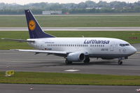 D-ABJE @ EDDL - Lufthansa, Boeing 737-530, CN: 25310/2123, Aircraft Name: Ingelheim am Rhein - by Air-Micha