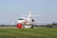 N300BA @ KDPA - PRINCESS INDIA INTERNATIONAL AIR TRANSPORT LLC, Dassault/sud FAN JET FALCON N300BA on the ramp KDPA. - by Mark Kalfas