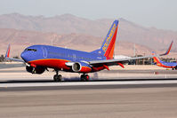 N263WN @ LAS - Southwest Airlines N263WN (FLT SWA727) from Los Angeles Int'l (KLAX) landing RWY 25L. - by Dean Heald