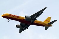 D-ALEA @ EGLL - Boeing  757-236F [22172] (DHL) Home~G 05/06/2010. Seen arriving 27R. - by Ray Barber