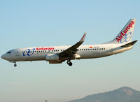 EC-IDT @ LEBL - Landing rwy 25R - by Shunn311