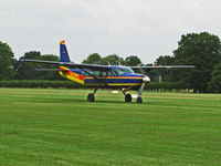 G-OHPC @ EGKH - Landing at Headcorn after parachute drop - by Jeff Sexton