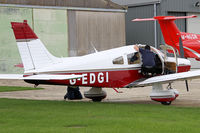 G-EDGI @ EGHR - Outside of Maintenance - by John Richardson