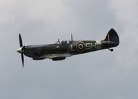 C-FFLC @ YIP - Spitfire MK XI - by Florida Metal
