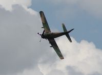 N2AD @ YIP - AD-1 Skyraider - by Florida Metal