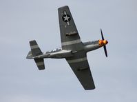 N551E @ YIP - P-51B - by Florida Metal