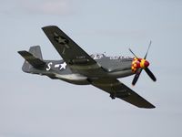 N551E @ YIP - P-51B Old Crow - by Florida Metal