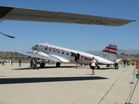 N1934D @ CMA - 1935 Douglas DC-2 SKYLINER in TWA livery, two Wright Cyclone 9 R-1820G-2-3&5 760 Hp each - by Doug Robertson