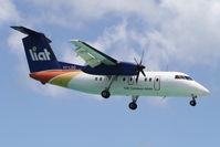 V2-LDQ @ TNCM - DHC-8 102, c/n: 113 - by Trevor Toone