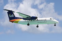 V2-LGB @ TNCM - DHC-8-311, c/n: 266 - by Trevor Toone