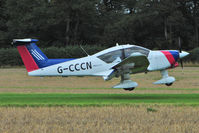 G-CCCN - 1994 Avions Pierre Robin PIERRE ROBIN R3000/160, c/n: 167 arriving at 2010 Abbots Bromley Fly-In - by Terry Fletcher