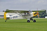G-BROR @ EGBK - 1943 Piper PIPER J3C-65, c/n: 10885 at 2010 LAA National Rally - by Terry Fletcher