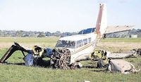 ZK-NAA @ NZNE - ZK-NAA's Last Landing - by NZ Herald