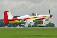 G-CETS @ EGBK - 2003 Wyatt Mr VANS RV-7, c/n: 70529 at 2010 LAA National Rally - by Terry Fletcher