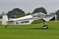 G-AYBR @ EGBK - 1964 Societe Wassmer JODEL D112, c/n: 1259 at 2010 LAA National Rally - by Terry Fletcher