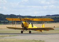 G-ANRM @ EGSU - De Havilland (Morris) D.H.82A Tiger Moth at Duxford airfield - by Ingo Warnecke