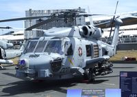 166563 @ EGLF - Sikorsky MH-60R Seahawk of the US Navy at 2010 Farnborough International - by Ingo Warnecke