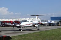 G-OMSV @ EDBM - Beechcraft King Air 200GT at the 2010 Air Magdeburg - by Ingo Warnecke