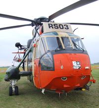 RS03 @ EDBM - Westland Sea King Mk48 of the Belgian air force at the 2010 Air Magdeburg - by Ingo Warnecke