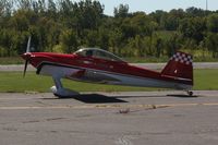 UNKNOWN @ MGG - RV-4 departing the Maple Lake Fly-in Pork Chop dinner. - by Timothy Aanerud