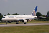 N14121 @ EGCC - Continental Airlines - by Chris Hall