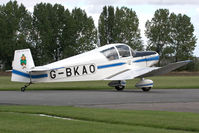 G-BKAO @ EGBR - Jodel D112 at Breighton Airfield's Helicopter Fly-In in September 2010. - by Malcolm Clarke