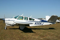 N35KJ @ KTHA - KTHA Beech party 2010 - by Nick Dean