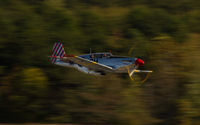 N251MX @ HKY - The Collings Foundation TP-51C on a low pass. - by Bradley Bormuth