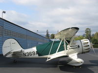 N369AS @ SZP - 1992 Classic Aircraft Corp. WACO YMF-5C upgrade to -5D SUPER, Jacobs R755 A2 300 Hp and other changes - by Doug Robertson
