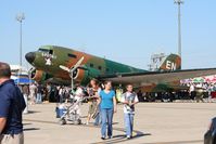 N88874 @ KSKF - Douglas on display at Airfest. - by Darryl Roach