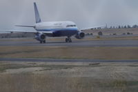 N497UA @ KBIL - United Airlines Airbus A320 @ Billings Montana - by Daniel Ihde
