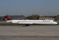N922DL @ MSP - Original DL aircraft at MSP - by Duncan Kirk