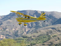 N37BY @ SZP - 2004 American Champion 8KCAB SUPER DECATHLON, Lycoming AEIO-360 180 Hp, another takeoff climb Rwy 04 - by Doug Robertson