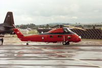 XV732 @ EGVA - Wessex HCC.4, callsign Kitty 8, of the Queen's Flight on the flight-line at the 1993 Intnl Air Tattoo at RAF Fairford. - by Peter Nicholson