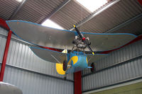 UNKNOWN @ EGBR - Mignet HM-14 Pou-du-Ciel at The real Aeroplane Club, Breighton Airfield, UK in 2003. - by Malcolm Clarke