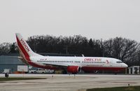 N781VA @ KRFD - Boeing 737-800 - by Mark Pasqualino