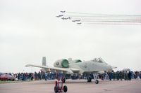 75-0293 - 75-0293 at the RAF Mildenhall Airshow 1977. - by Jim Hellinger