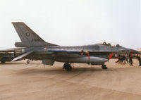 J-510 @ MHZ - F-16A Falcon of 315 Squadron Royal Netherlands Air Force on display at the 1998 RAF Mildenhall Air Fete. - by Peter Nicholson