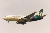 N464AT @ KMDW - Landing at Midway - by ghans