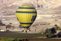 SU-241 - Egyptian Balloon over Luxor West Bankl SU-261 - by Terry Fletcher