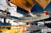A-210 - Messerschmitt Bf 108B-1 Taifun at the Verkehrshaus der Schweiz, Luzern - by Ingo Warnecke