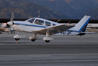 N5407F @ CCB - Sunset departure off of Runway 24. - by Marty Kusch