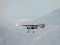 N156LZ @ POC - On final to runway 26R for touch & go practice - by Helicopterfriend