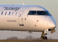 D-ACNH @ EDDP - Close shot of a CRJ-900 front unit - by Holger Zengler