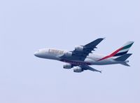 A6-EDN @ KJFK - Flying over Mineola, NY, going to a landing at JFK - by gbmax