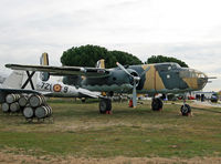 41-30338 @ LECU - The Museo del Aire rescued old N86427, which lay derelict in Malta, and repainted her to resemble 74-17, the only Mitchell in Spanish Air Force inventory. - by Daniel L. Berek