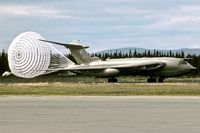 XH671 @ CYYR - decelerating after touchdown - by Friedrich Becker