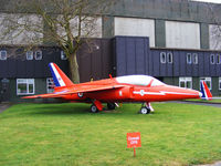 XR571 @ EGXP - RAFAT gate guard - by Chris Hall